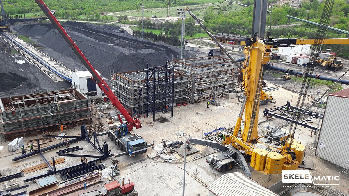 Cijevne skela - Iznajmljivanje i montaža skele Matić