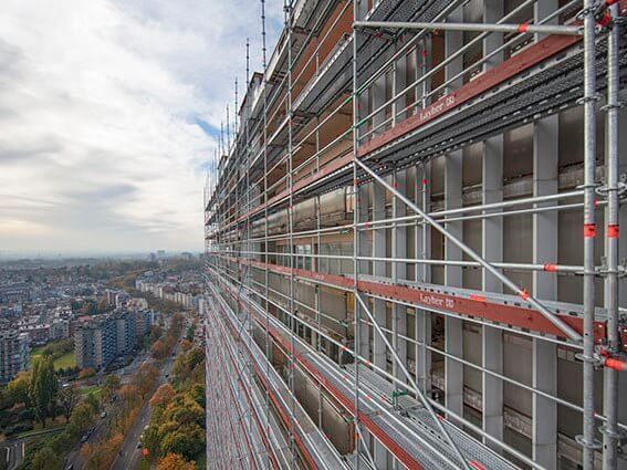 Fasadne skele - Iznajmljivanja i montaže skela - Skele Matić