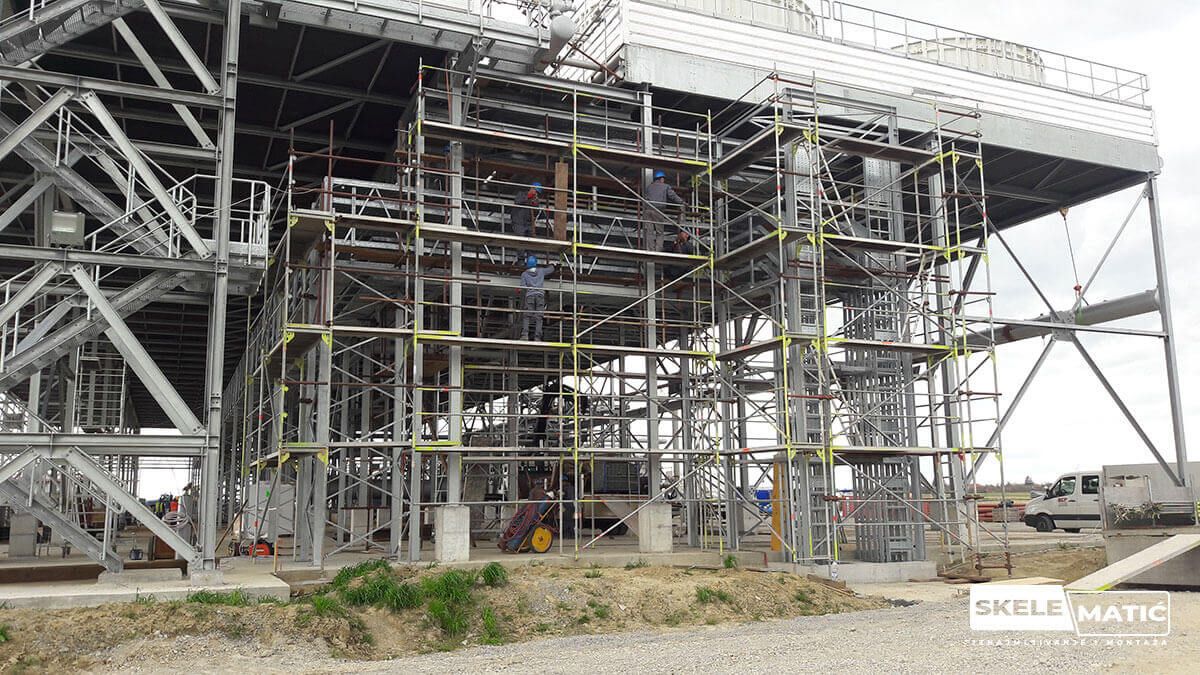 Montaža skela - Iznajmljivanje i montaža skele Matić