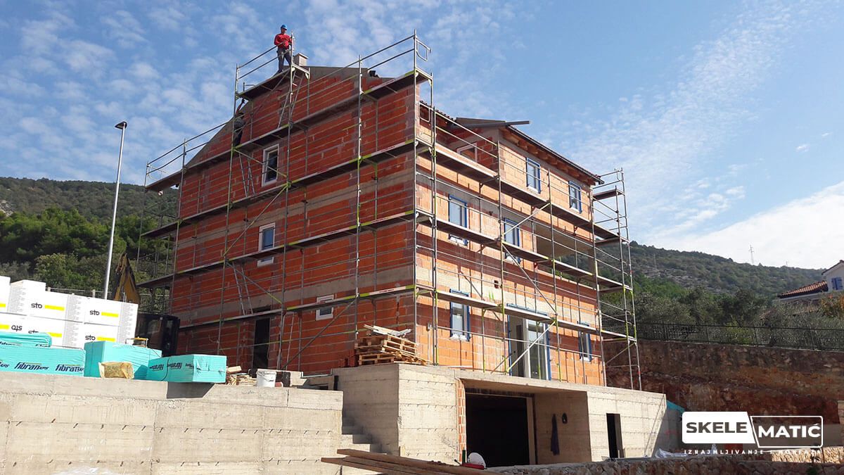 Montaža skela - Iznajmljivanje i montaža skele Matić