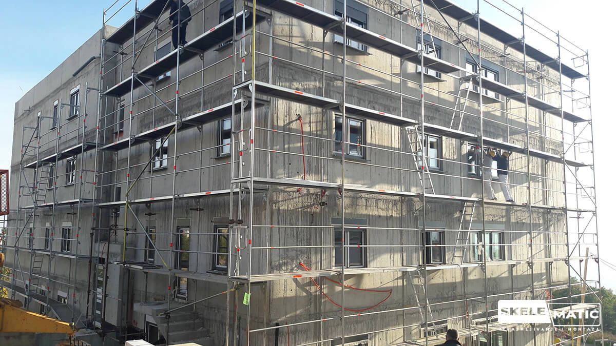 Najam i montaža skela - Skele Matić