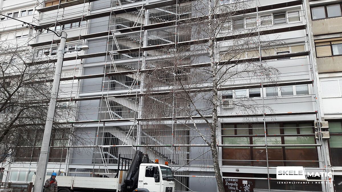 Najam i montaža skela - Skele Matić